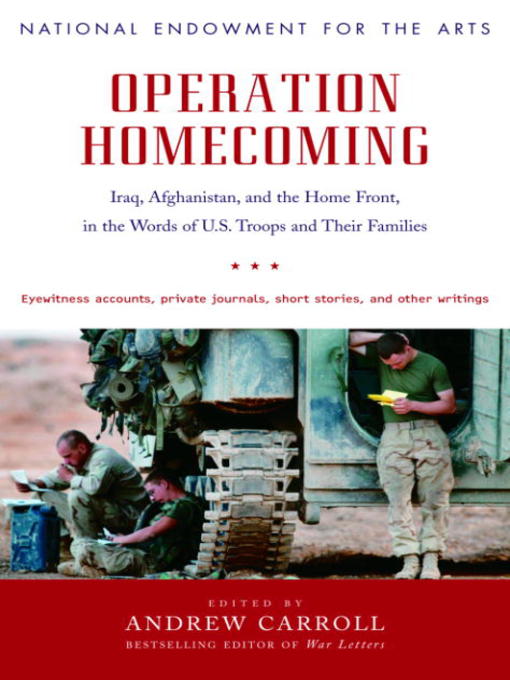 Title details for Operation Homecoming by Andrew Carroll - Wait list